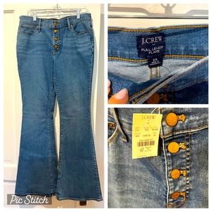 NWT jcrew jeans size 29 high waisted flare